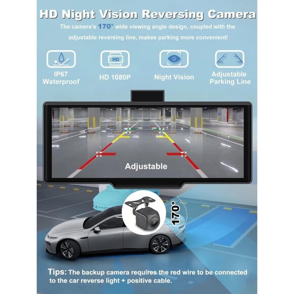 Portable Wireless CarPlay Screen for Car - Picture 4 of 7